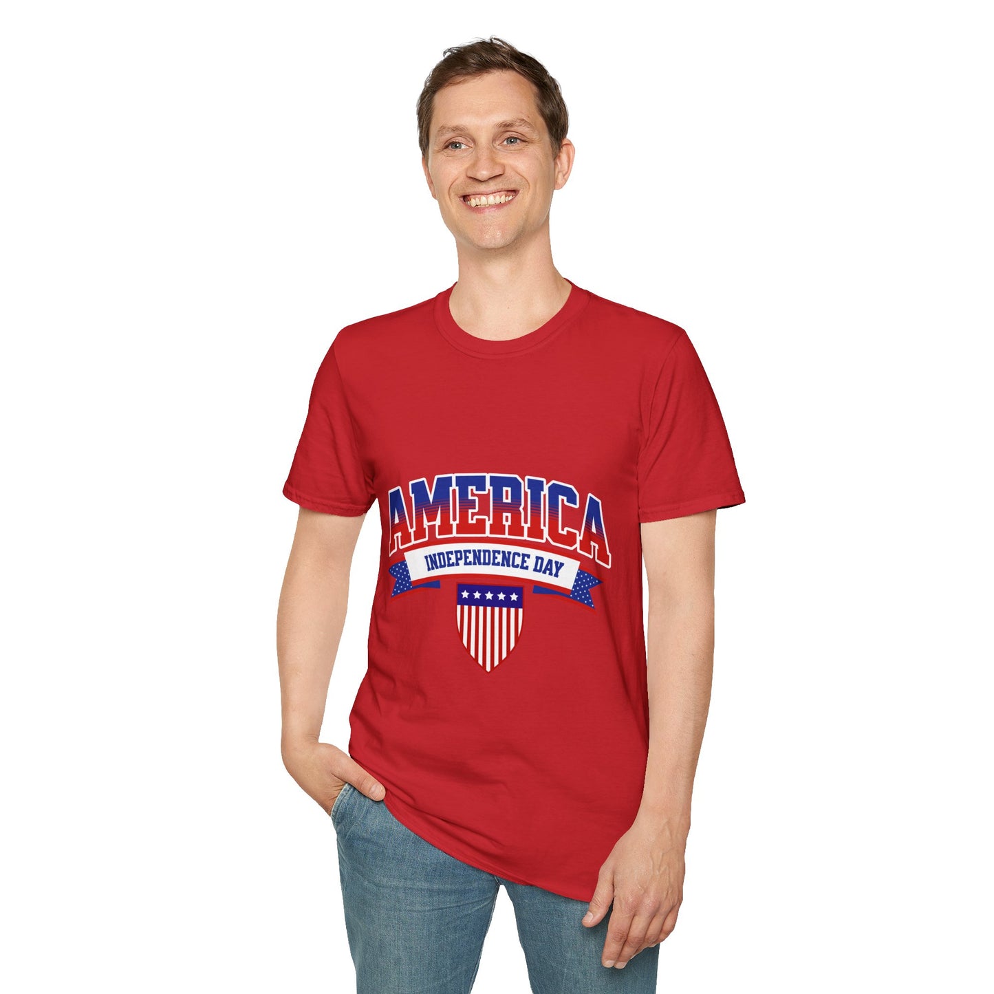 America Independence Day T-Shirt — Patriotic 4th of July Tee