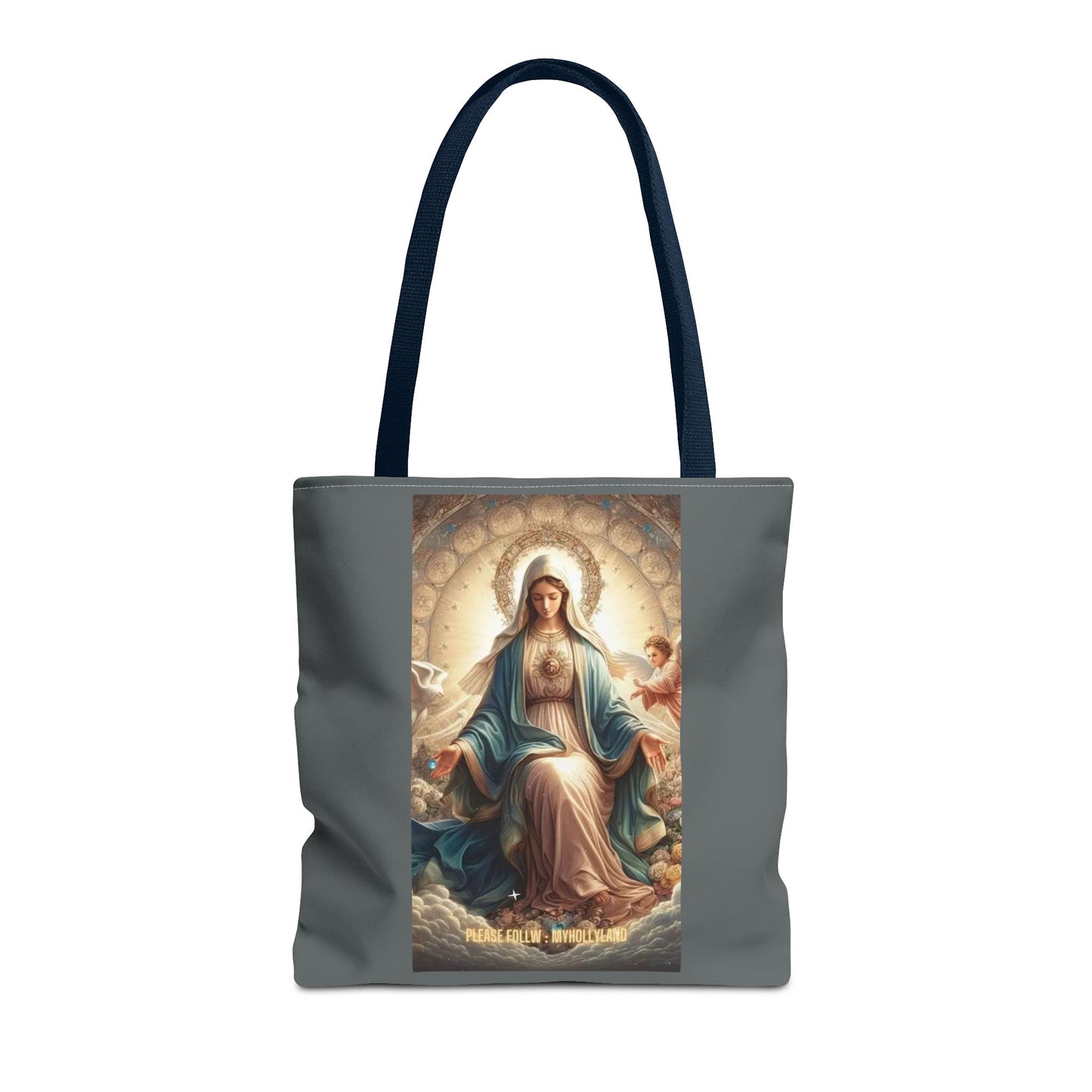 Mary Immaculate Tote Bag — Religious Virgin Mary Prayer Art Tote