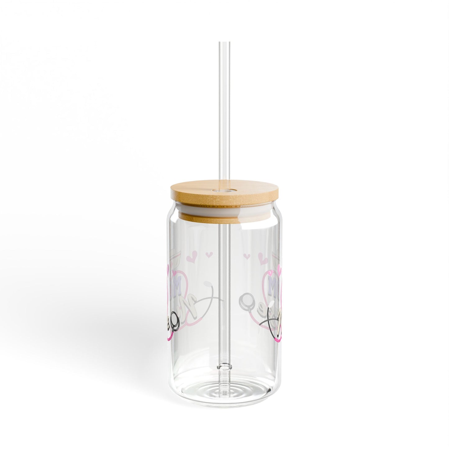 Mom Nurse Sipper Glass, 16oz