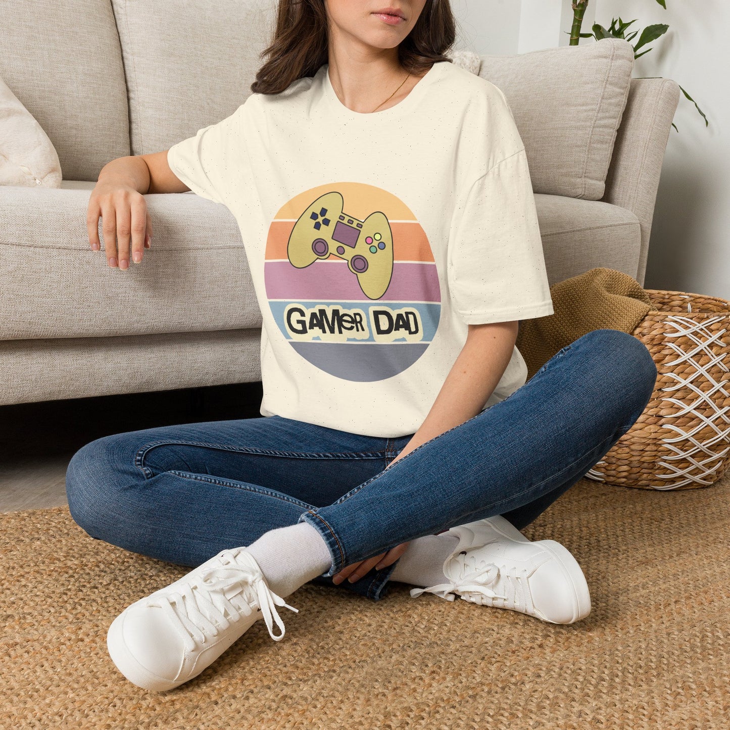 Gamer Dad T-Shirt — Retro Controller Father’s Day Tee