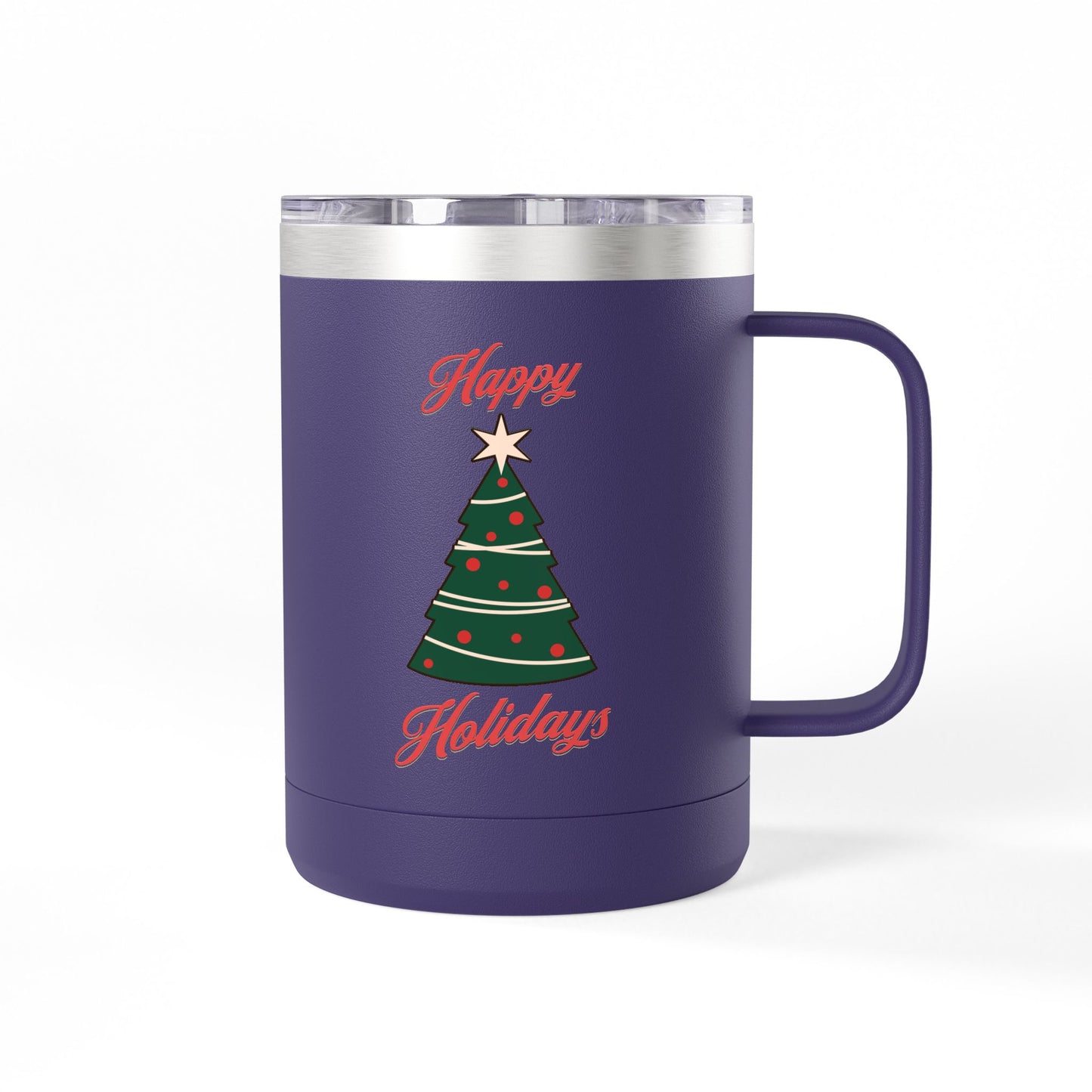 Christmas Coffee Mug Tumbler, 15oz