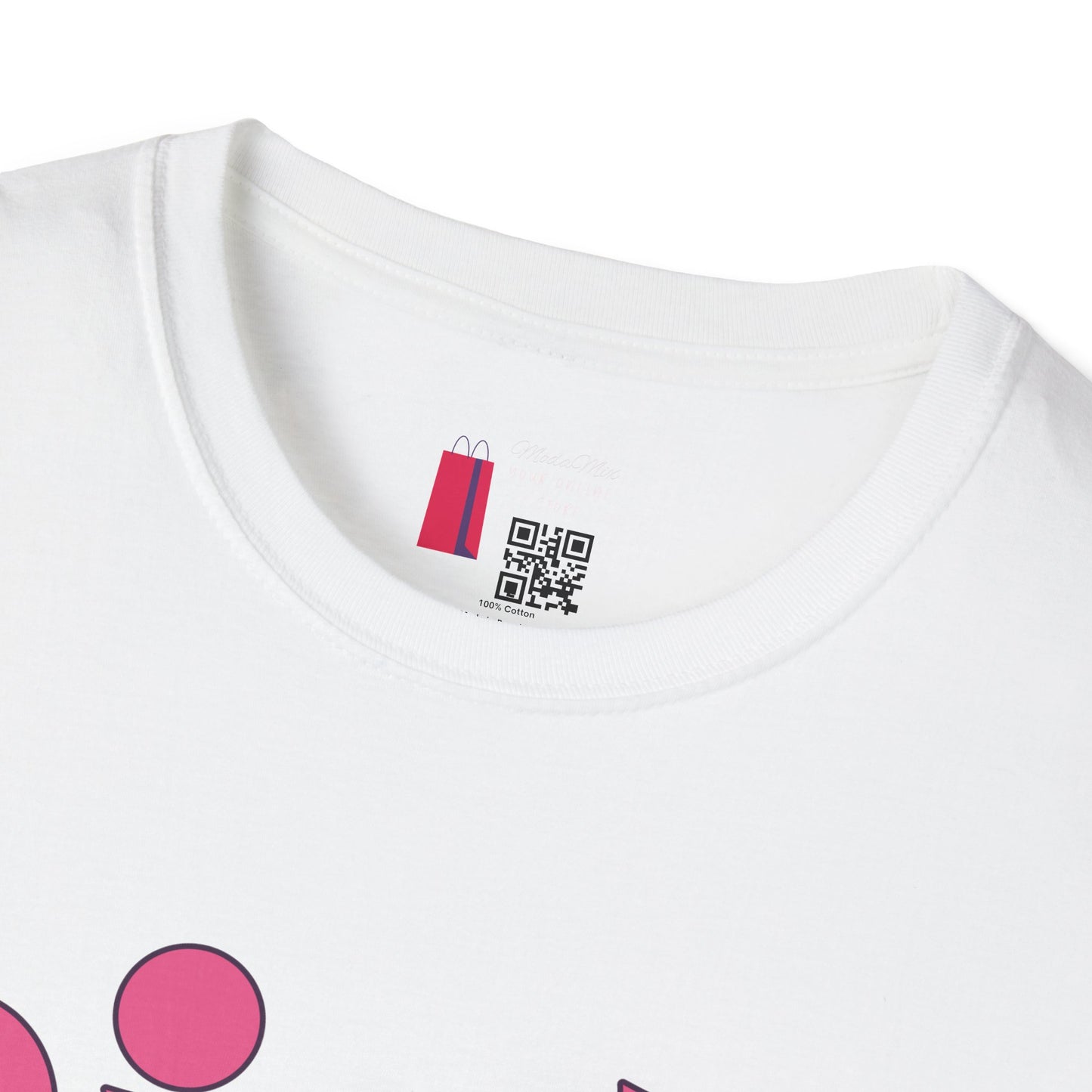 Girls Smiley T-Shirt — Retro Pink Graphic Tee