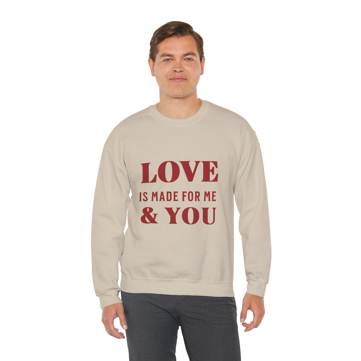 Valentine's Day Love Crewneck Sweatshirt