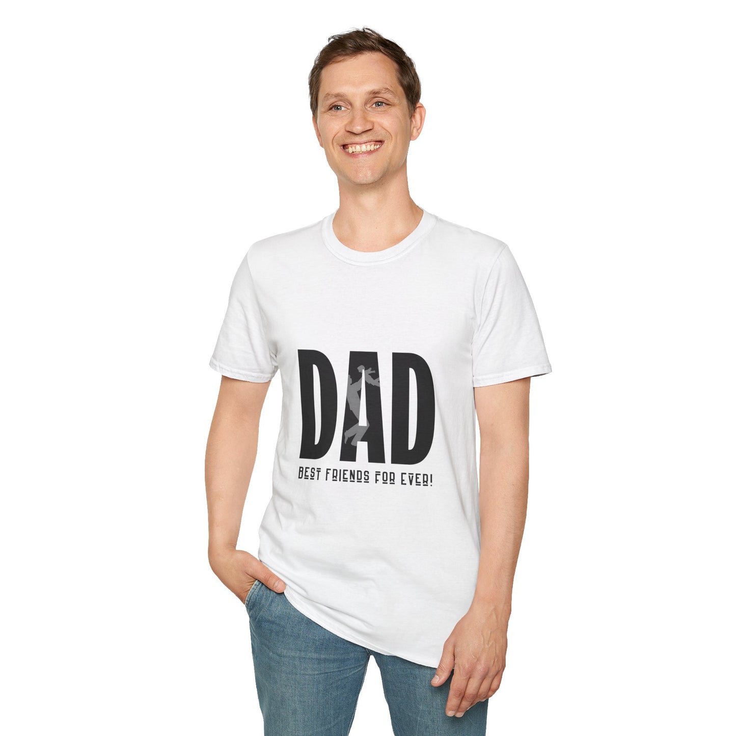 Dad Best Friend Tee — 'Best Friends For Ever' Graphic T-Shirt