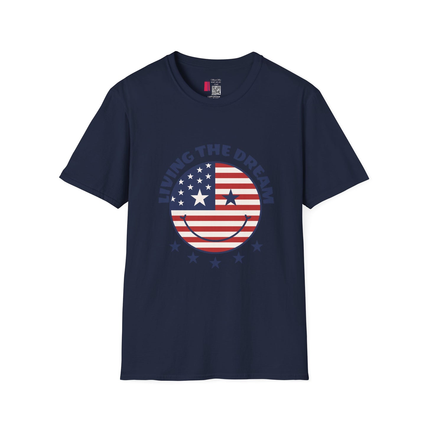 Living the Dream American Flag T-Shirt