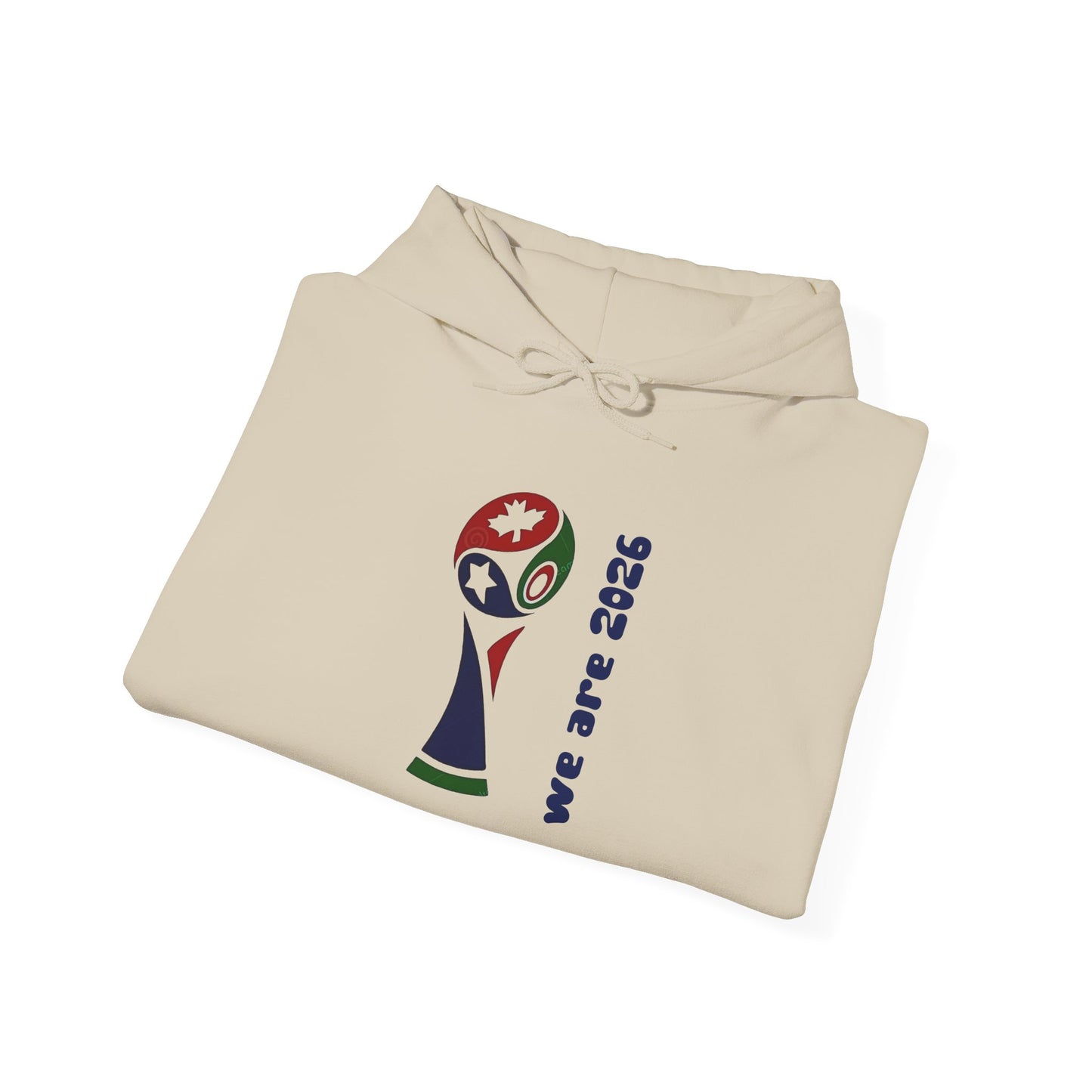 World Cup Trophy Hoodie – “we are 2026” Soccer Fan Sweatshirt