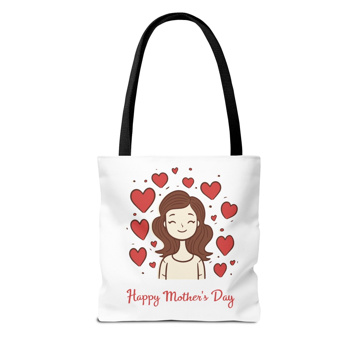 Mother's Day Hearts Tote Bag — Happy Mother's Day Gift Tote