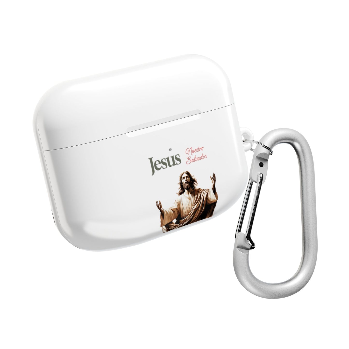 Faith Hope Love AirPod Case — Jesus Maria Christian Protective Cover
