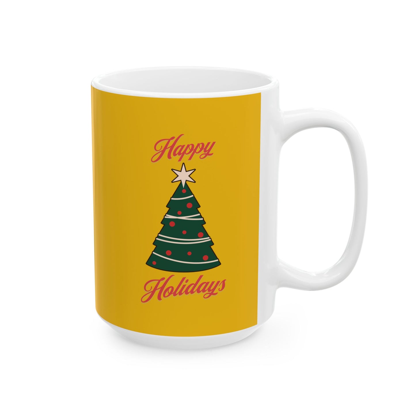 Christmas Ceramic Mug (11oz, 15oz) — Festive Holiday Cup