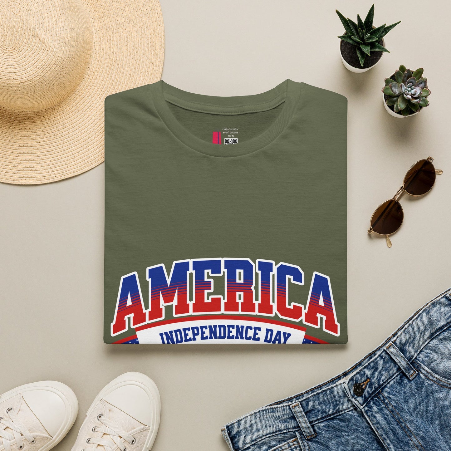 America Independence Day T-Shirt — Patriotic 4th of July Tee