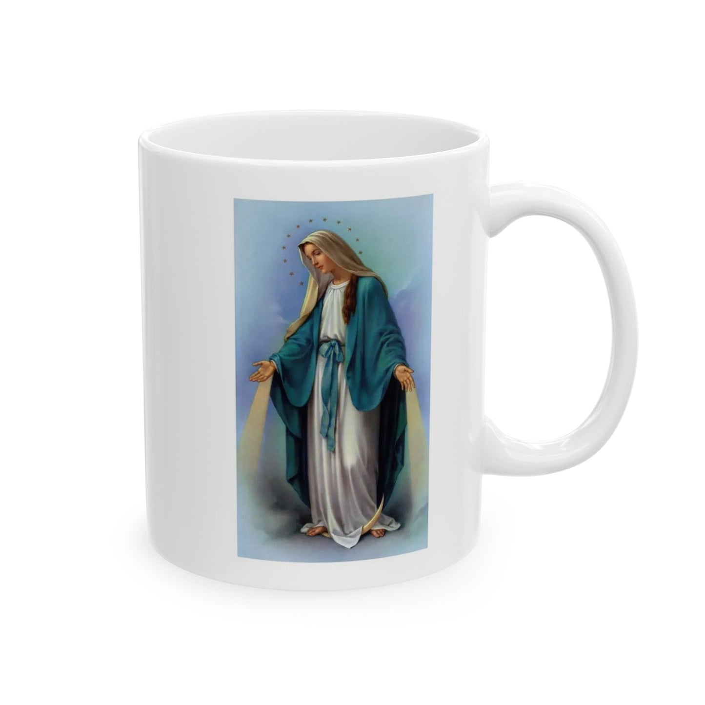 Ocean Sunset Ceramic Mug — Tranquil Coastal Art Coffee Cup (11oz / 15oz)