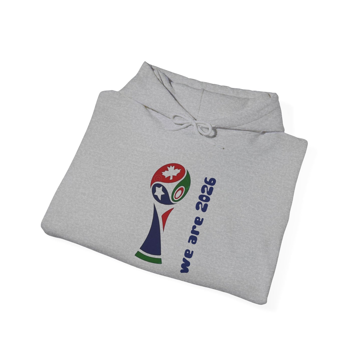 World Cup Trophy Hoodie – “we are 2026” Soccer Fan Sweatshirt