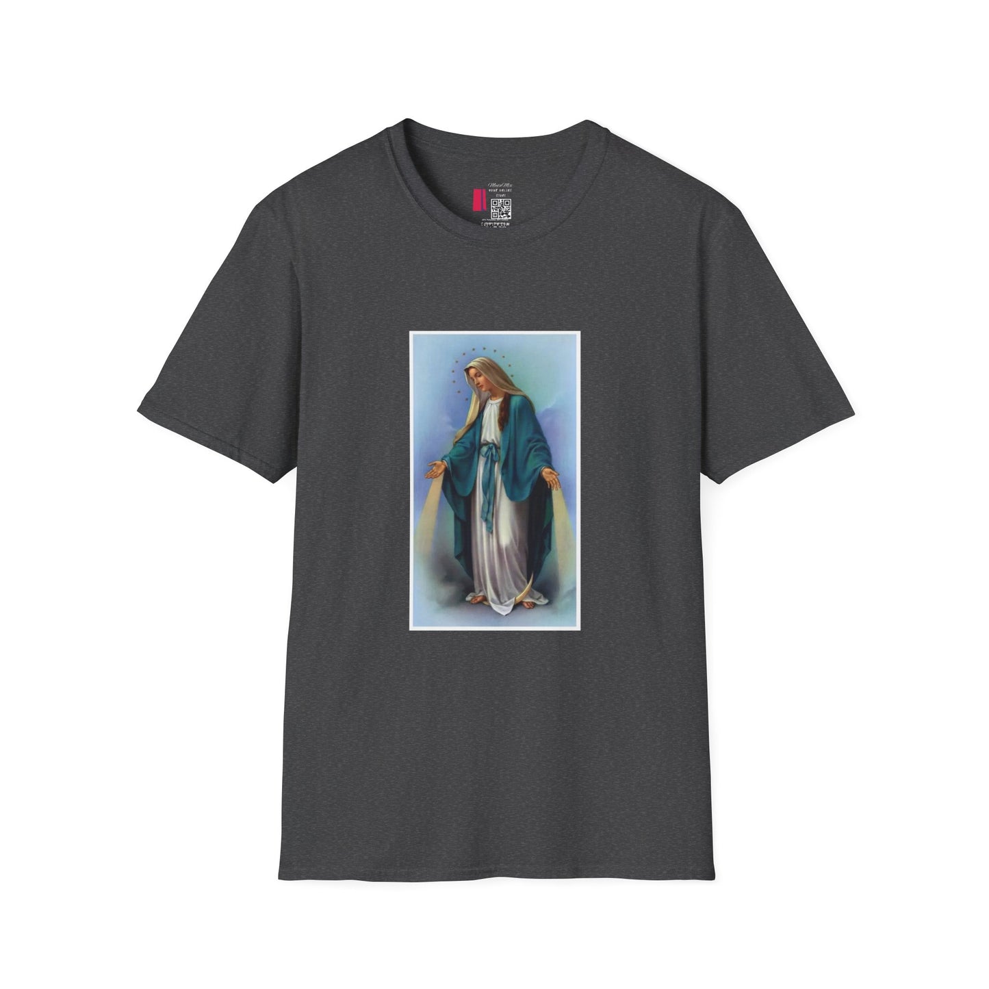 Virgin Mary Devotional T-Shirt – Religious Catholic Prayer Tee