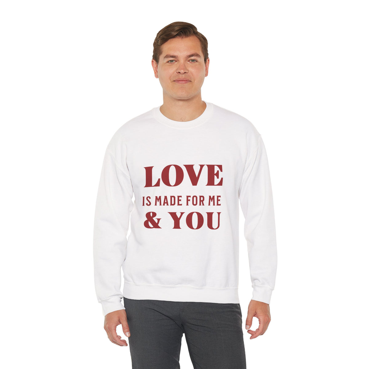 Valentine's Day Love Crewneck Sweatshirt