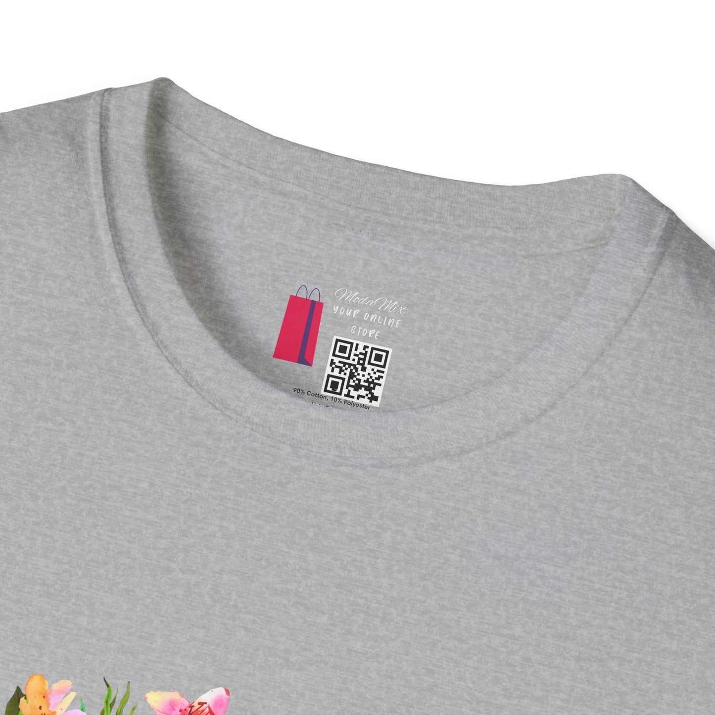 Love Floral T-Shirt — Pink "LOVE" Graphic Tee for Women & Gifts