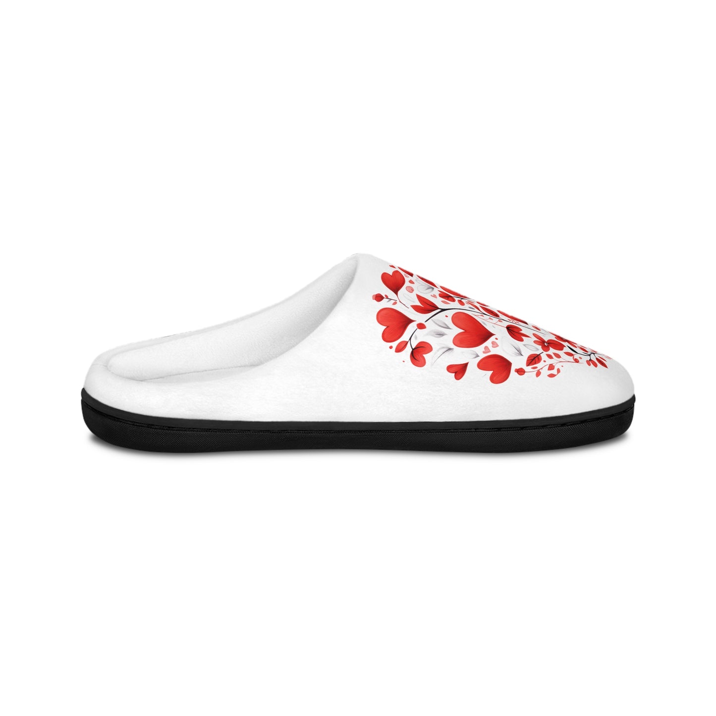 Heart Tree Women's Slippers — Cozy Valentine Indoor Slip-Ons