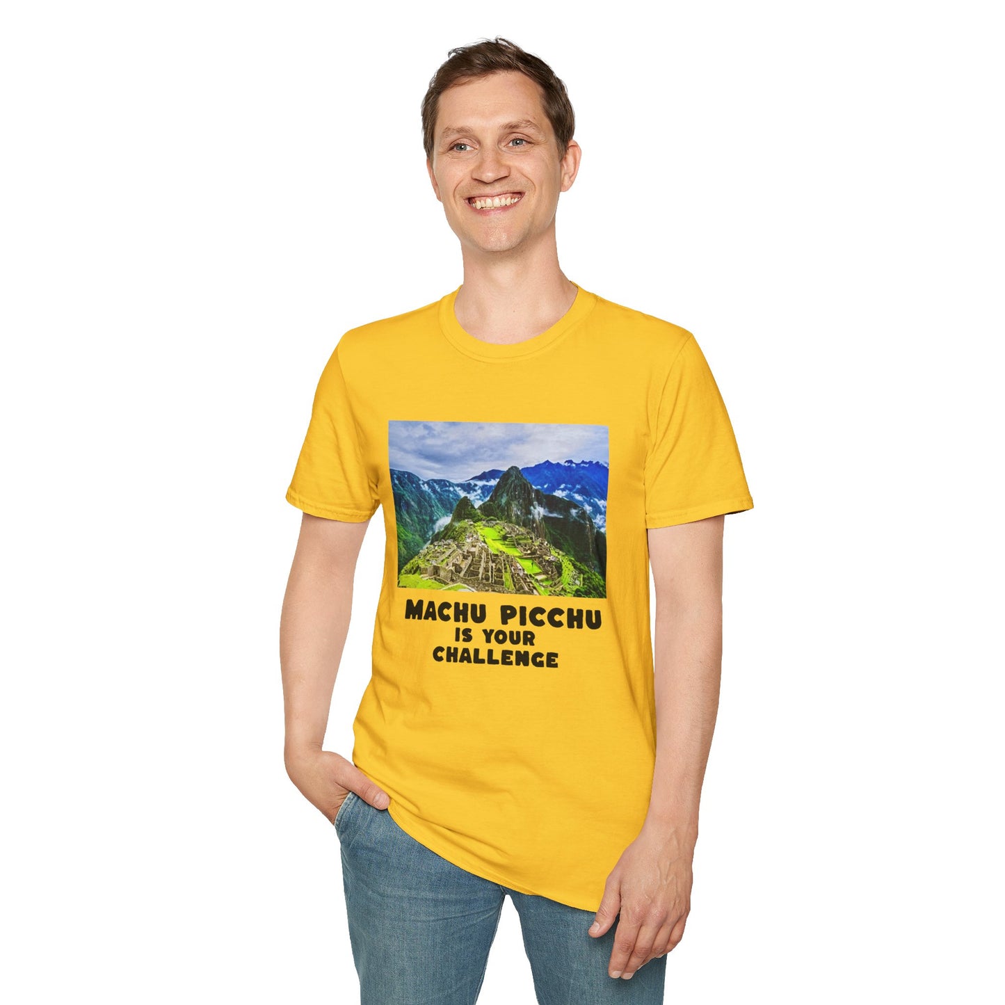 Machu Picchu Peru Challenge Softstyle T-Shirt