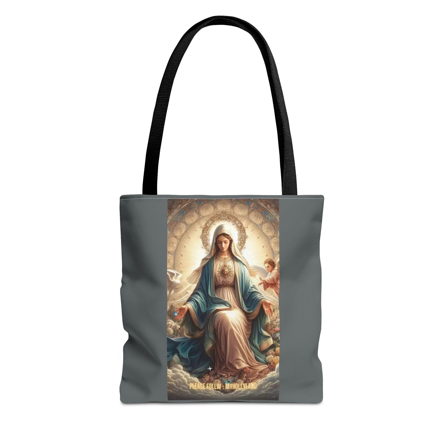 Mary Immaculate Tote Bag — Religious Virgin Mary Prayer Art Tote