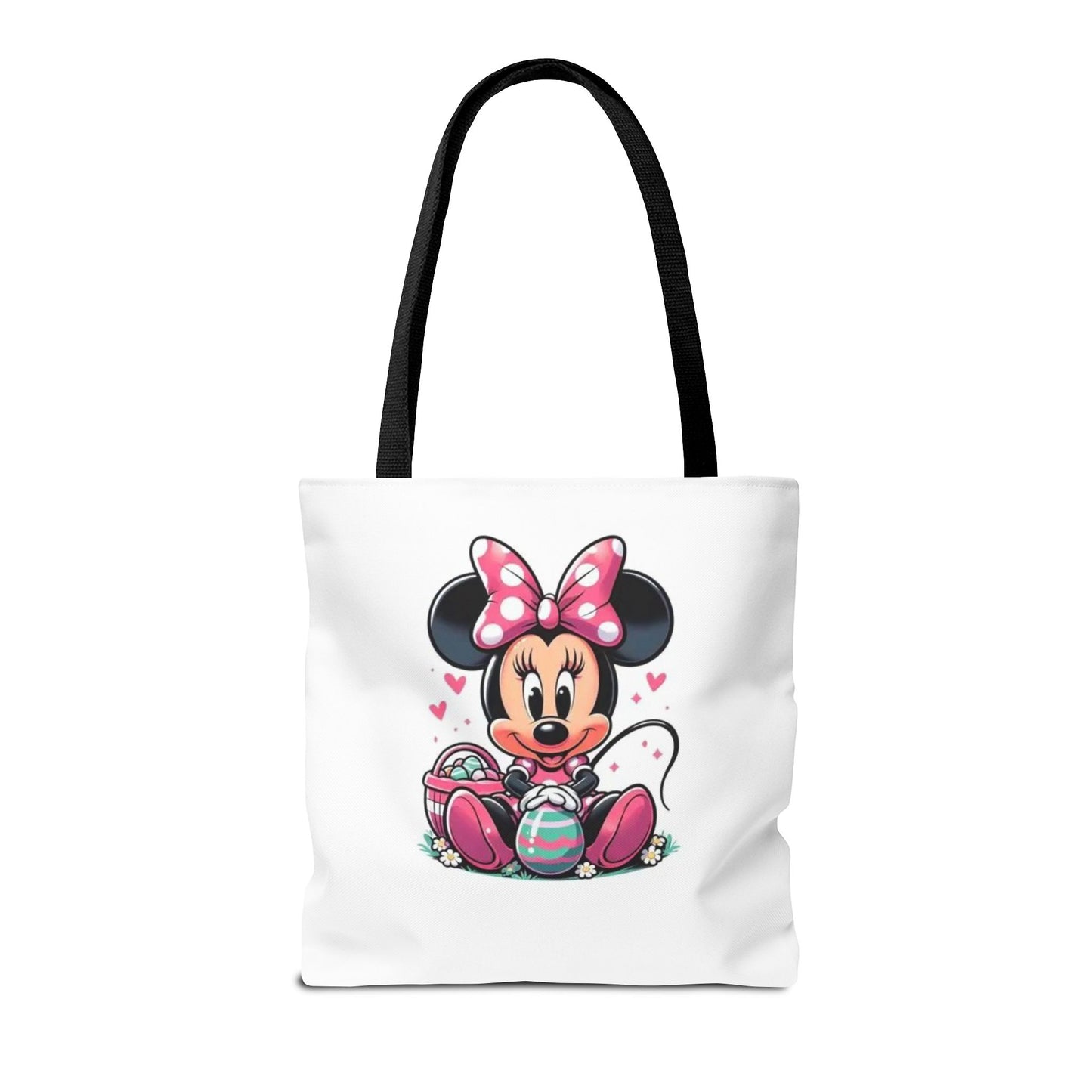 Minnie Mouse Easter Tote Bag — Cute Pink Bunny-Ears Character Tote