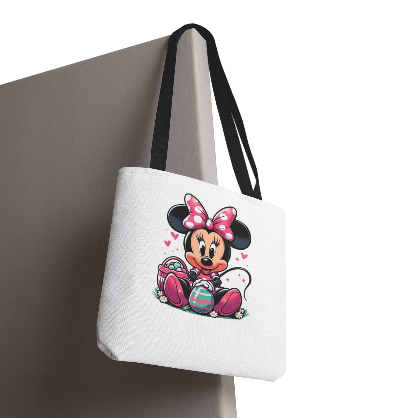 Minnie Mouse Easter Tote Bag — Cute Pink Bunny-Ears Character Tote