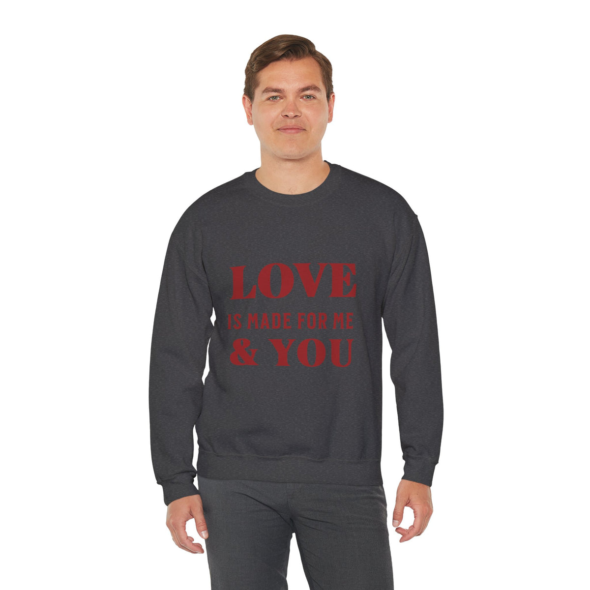 Valentine's Day Love Crewneck Sweatshirt