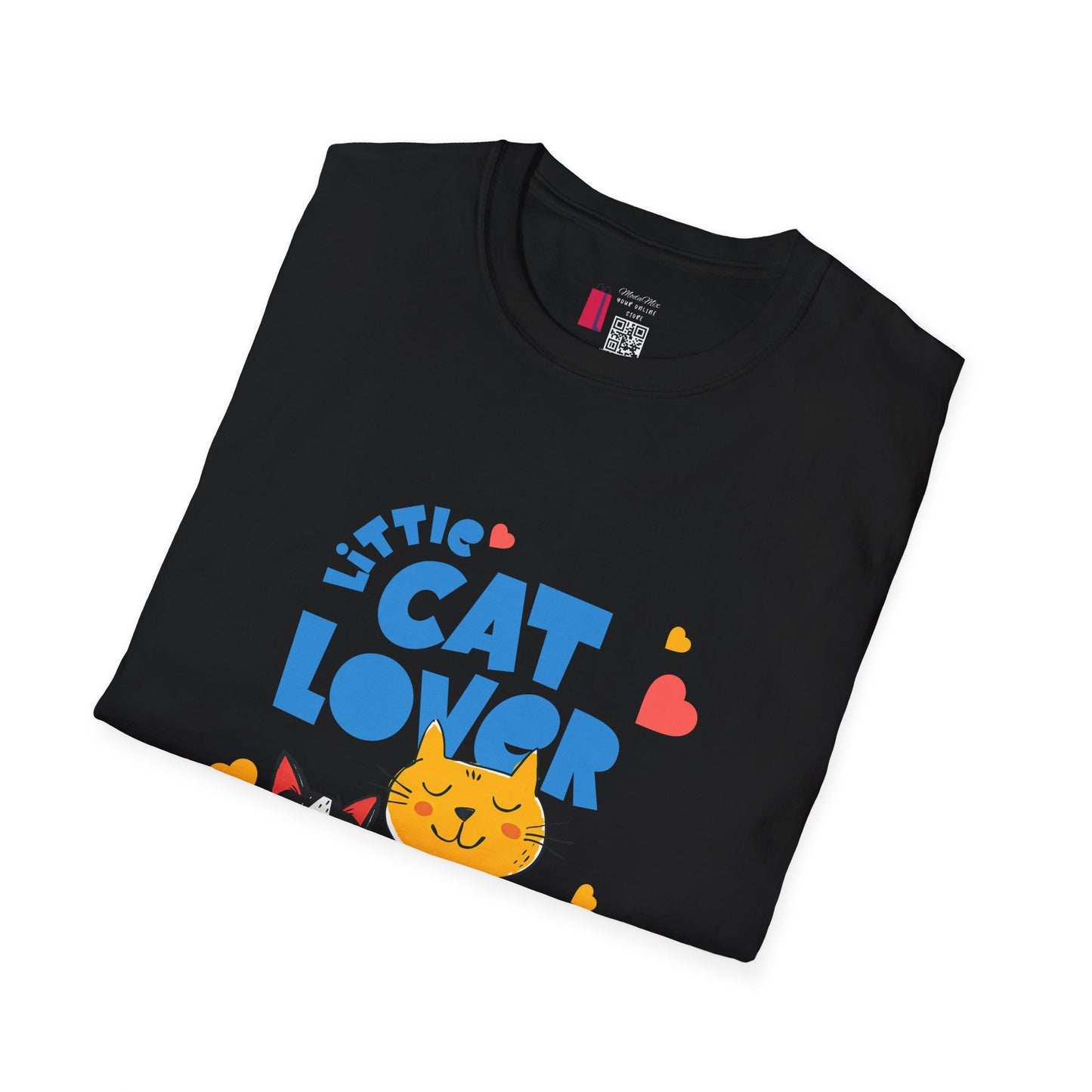 Little Cat Lover T-Shirt — Cute Graphic Tee for Kids & Cat Parents