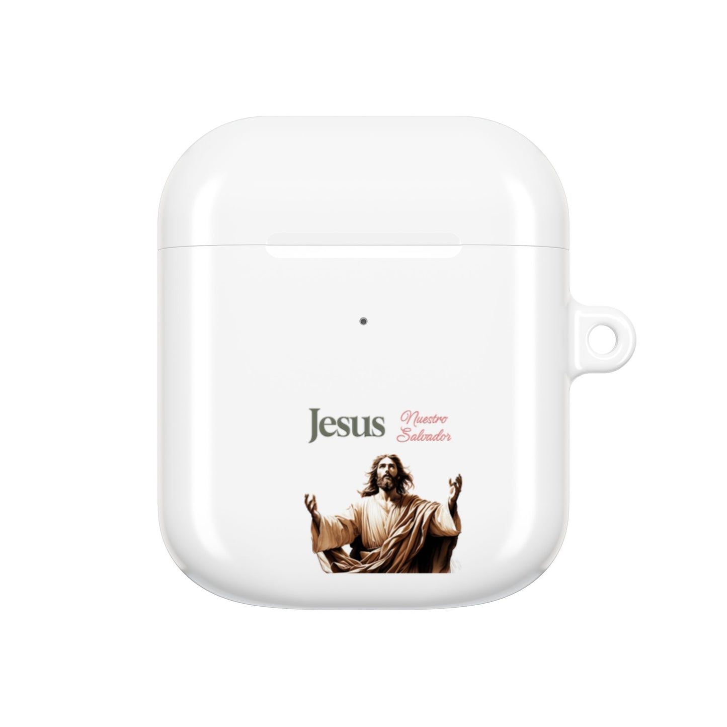 Faith Hope Love AirPod Case — Jesus Maria Christian Protective Cover