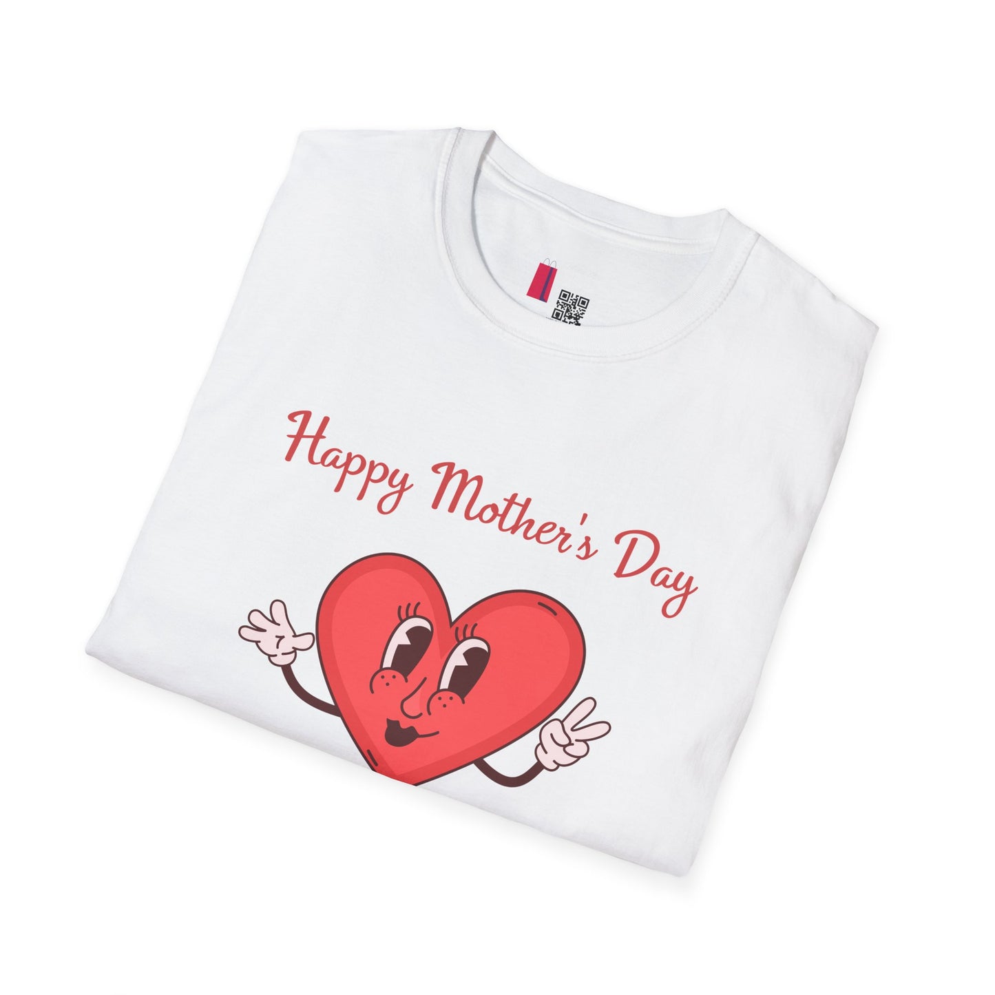 Happy Mother's Day Heart Graphic T-Shirt