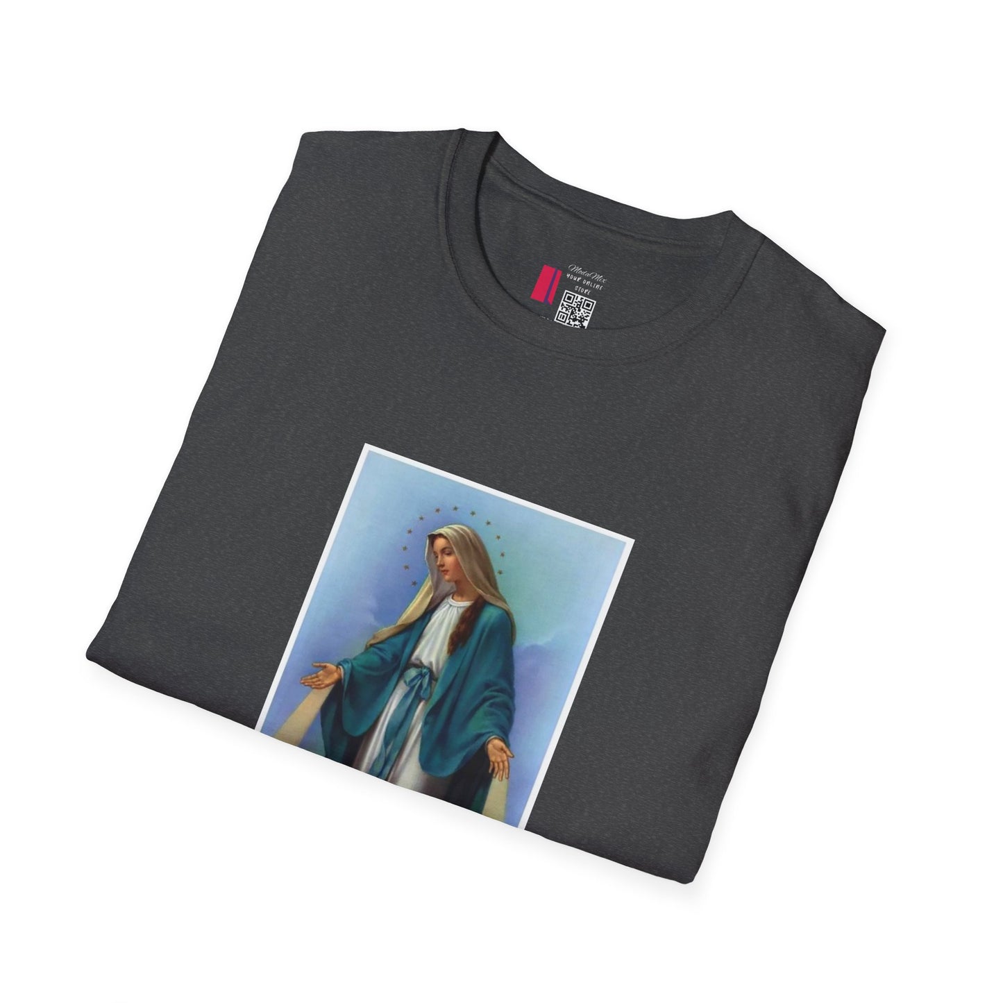 Virgin Mary Devotional T-Shirt – Religious Catholic Prayer Tee
