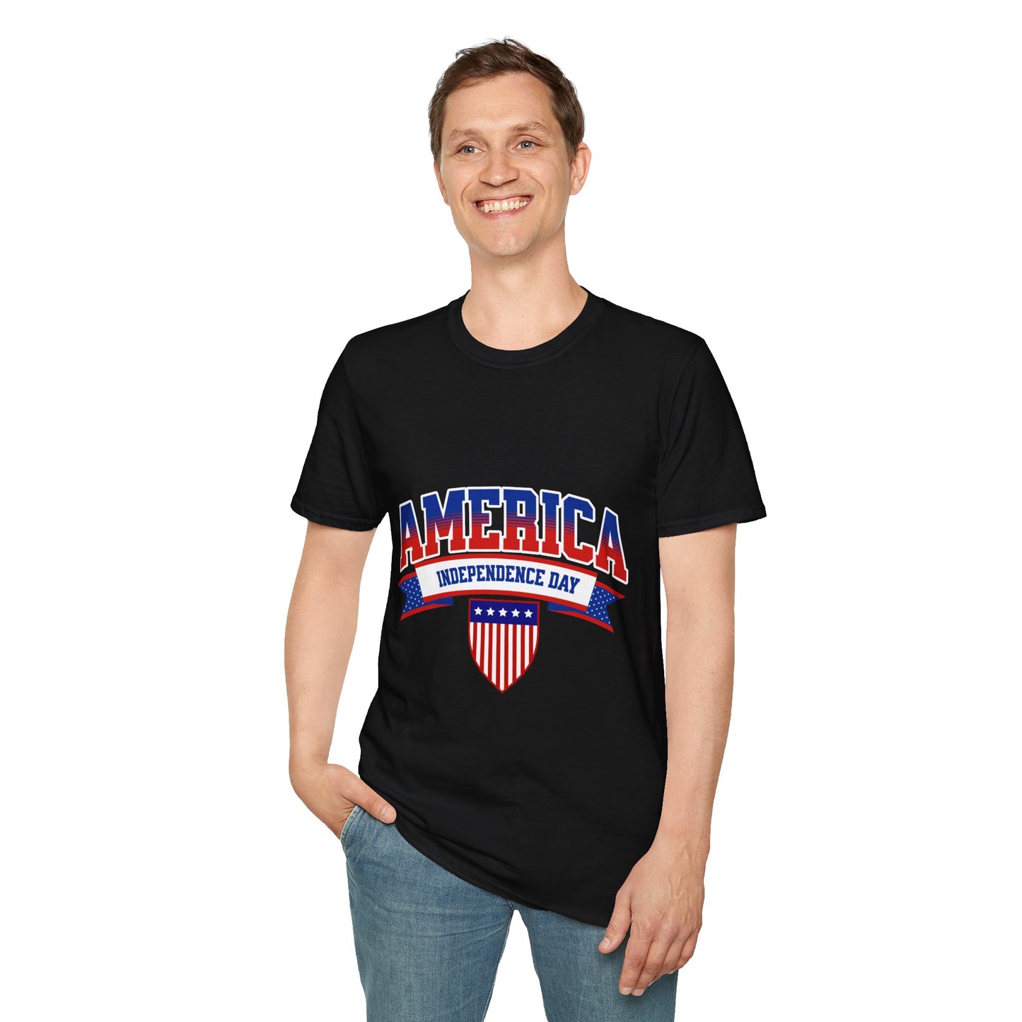 America Independence Day T-Shirt — Patriotic 4th of July Tee