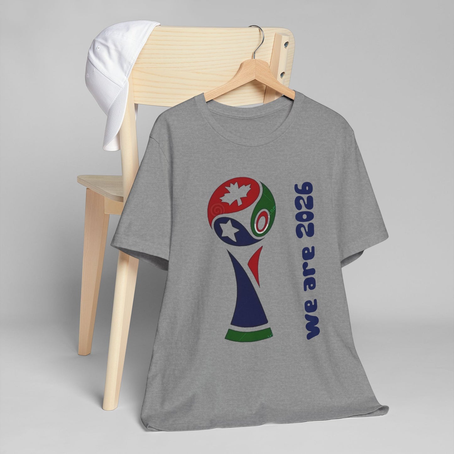2026 World Cup Trophy T-Shirt — "We Are 2026" Soccer Fan Tee