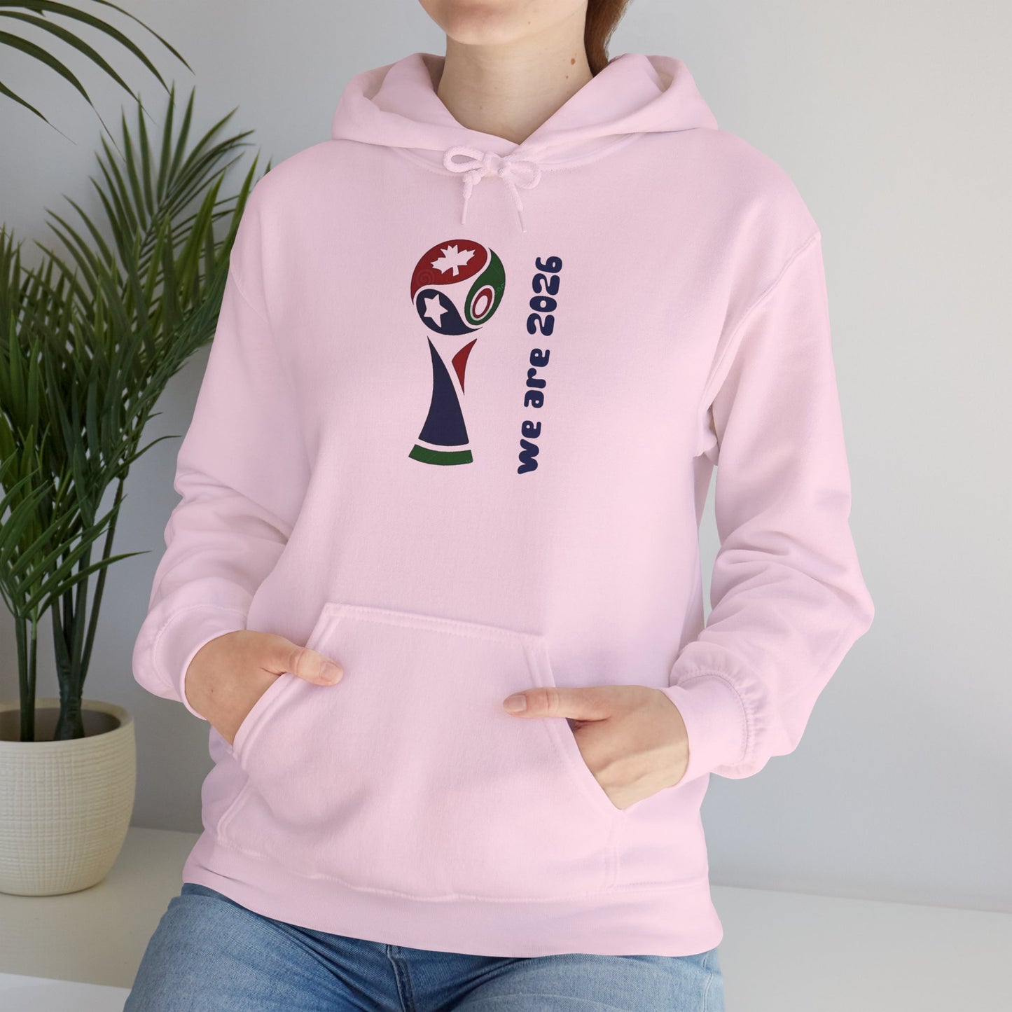 World Cup Trophy Hoodie – “we are 2026” Soccer Fan Sweatshirt