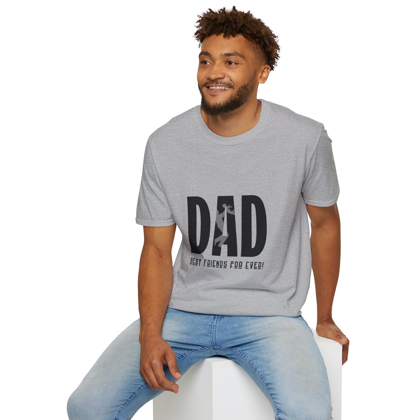 Dad Best Friend Tee — 'Best Friends For Ever' Graphic T-Shirt