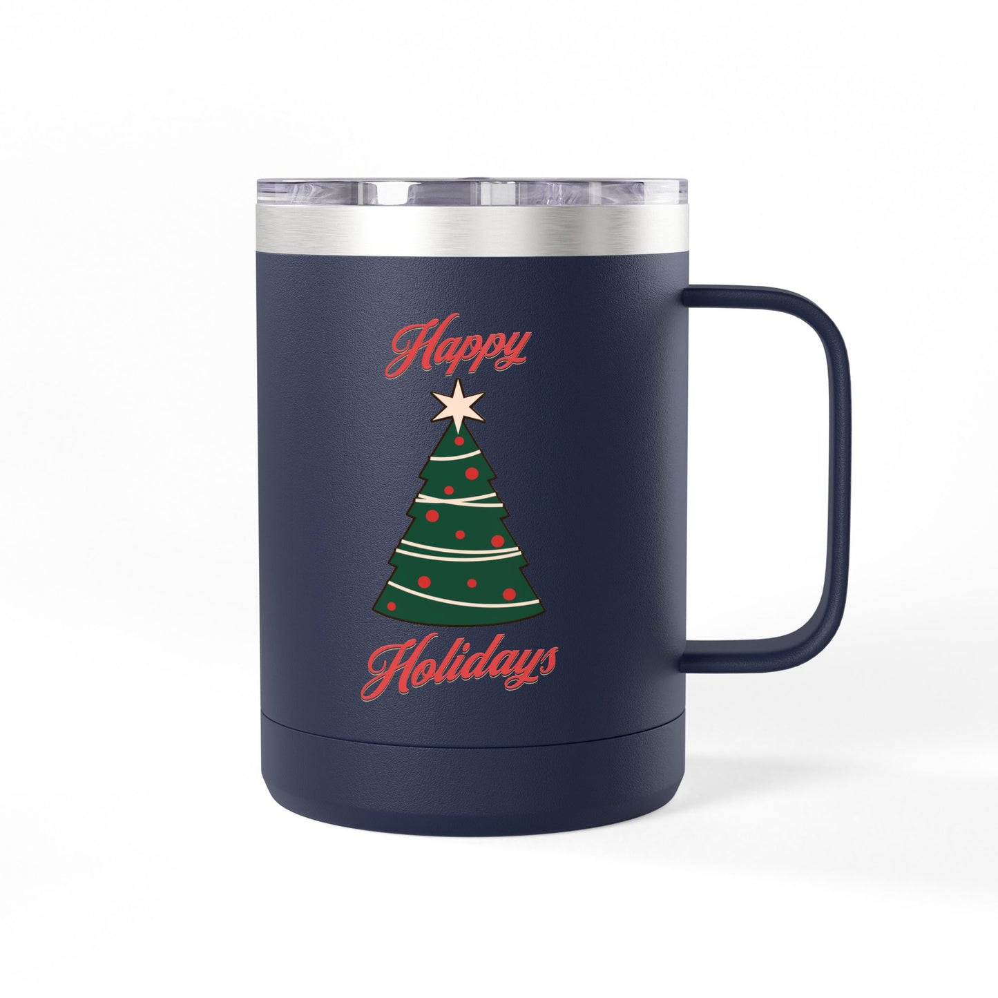 Christmas Coffee Mug Tumbler, 15oz