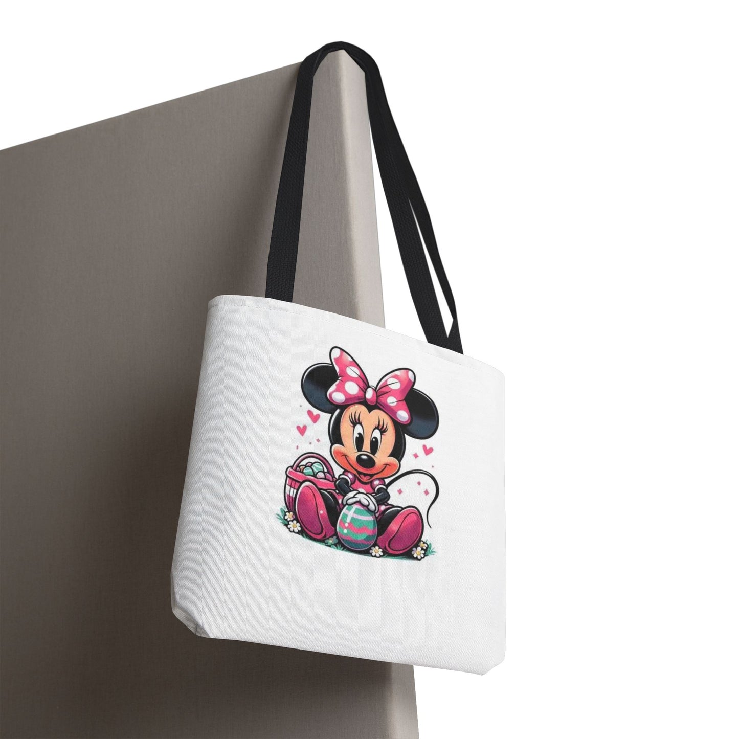 Minnie Mouse Easter Tote Bag — Cute Pink Bunny-Ears Character Tote