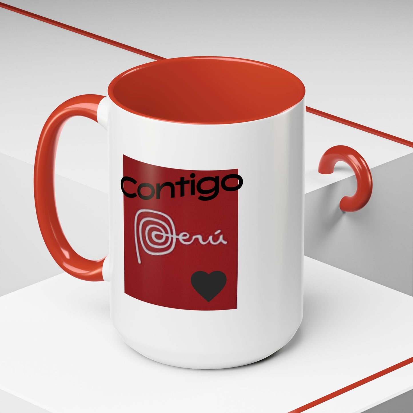 Coffee Mug - Peru Love Pasion Independence Day