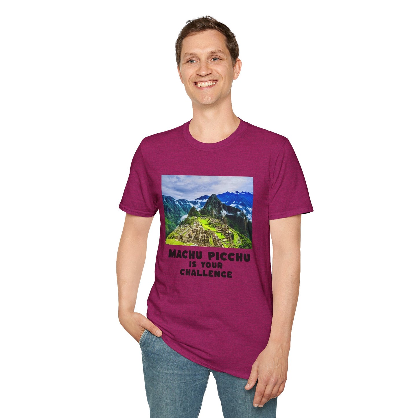 Machu Picchu Peru Challenge Softstyle T-Shirt