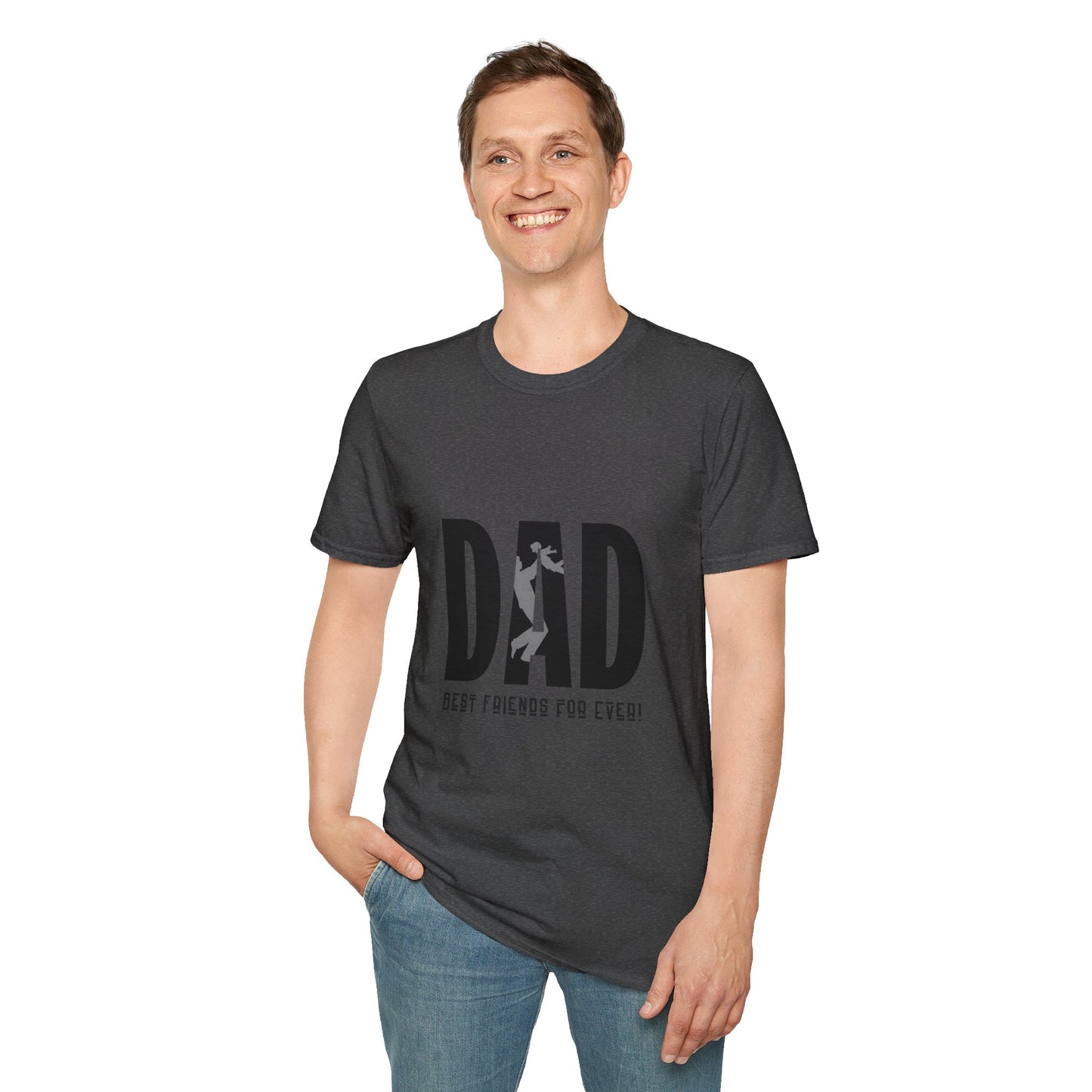 Dad Best Friend Tee — 'Best Friends For Ever' Graphic T-Shirt