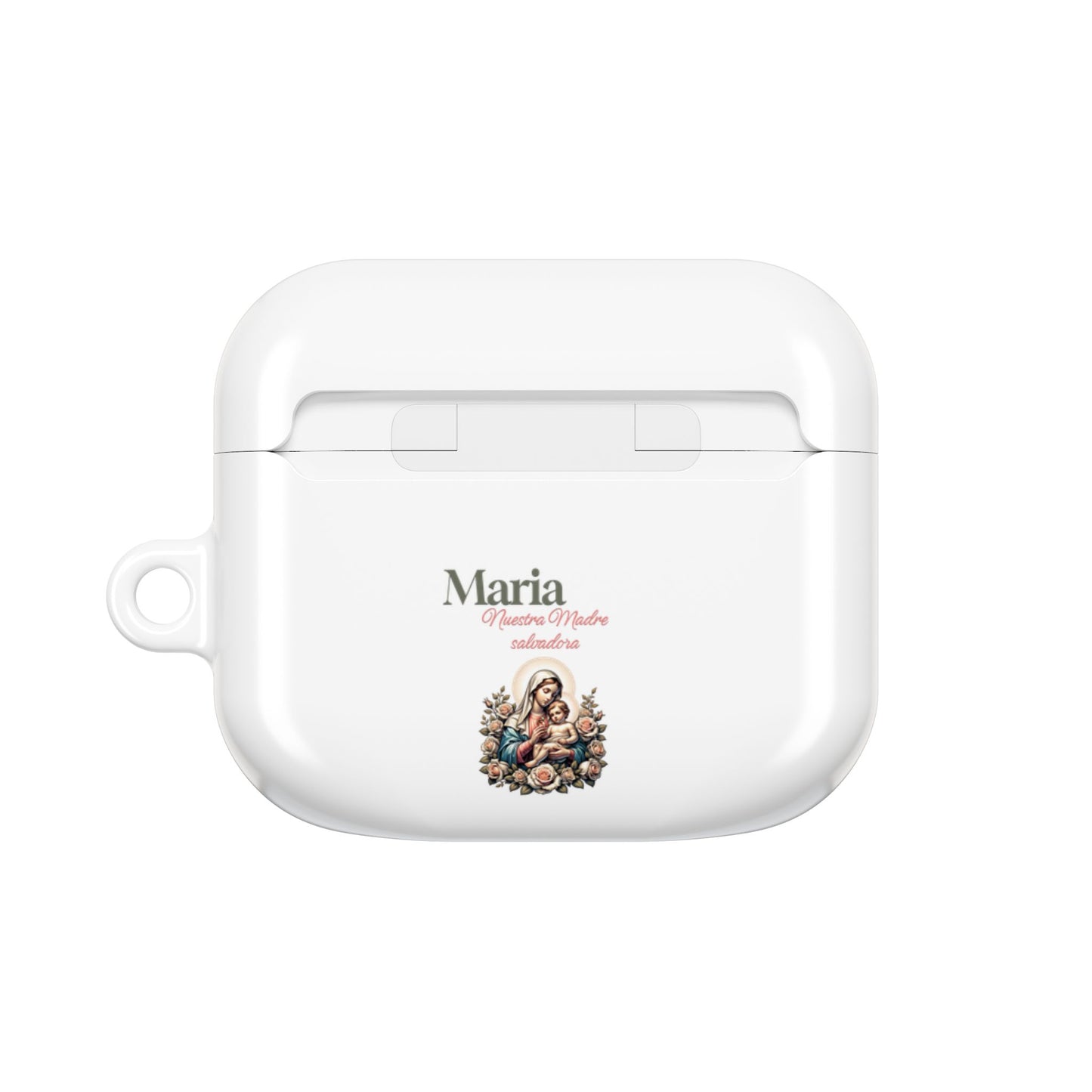 Faith Hope Love AirPod Case — Jesus Maria Christian Protective Cover