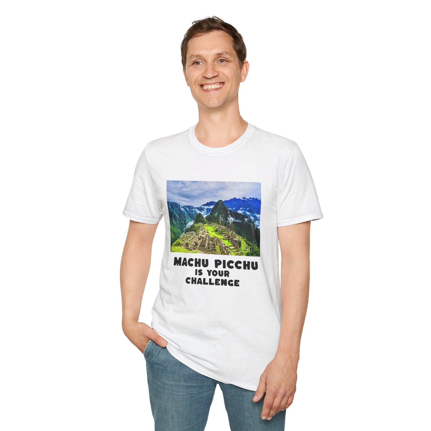 Machu Picchu Peru Challenge Softstyle T-Shirt