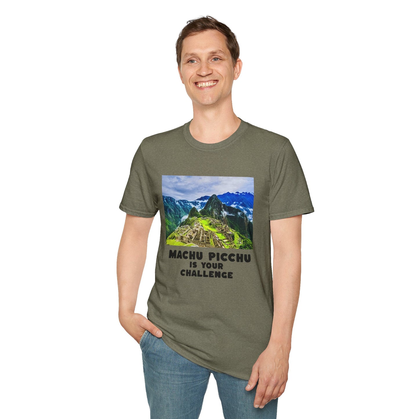 Machu Picchu Peru Challenge Softstyle T-Shirt