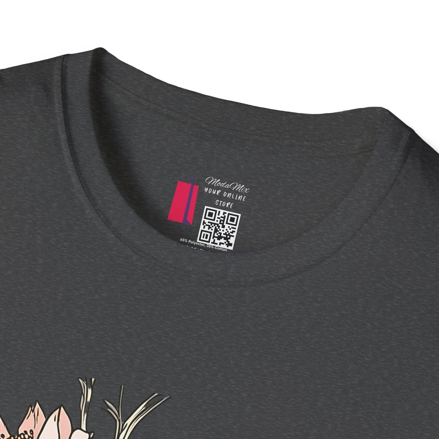 Floral Bouquet Tee - Vintage Peach Botanical T-Shirt