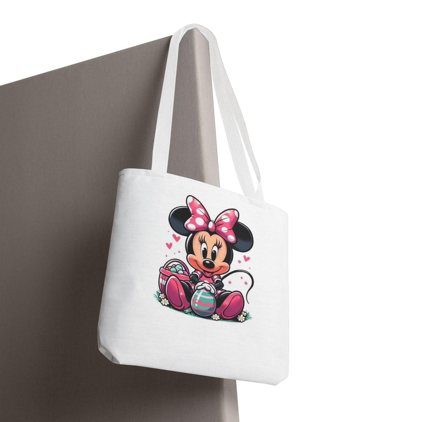 Minnie Mouse Easter Tote Bag — Cute Pink Bunny-Ears Character Tote