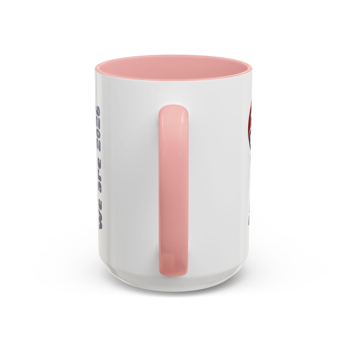 World Cup 2026 Accent Coffee Mug — 'We Are 2026' Soccer Fan Gift