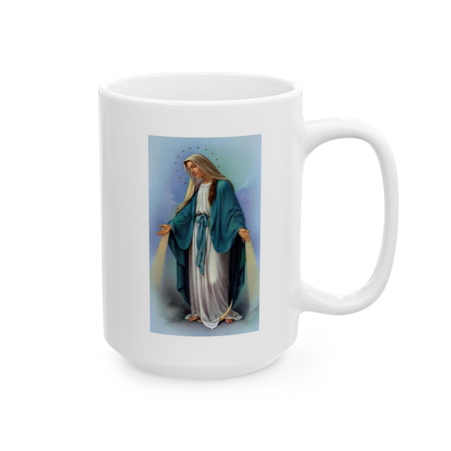 Ocean Sunset Ceramic Mug — Tranquil Coastal Art Coffee Cup (11oz / 15oz)