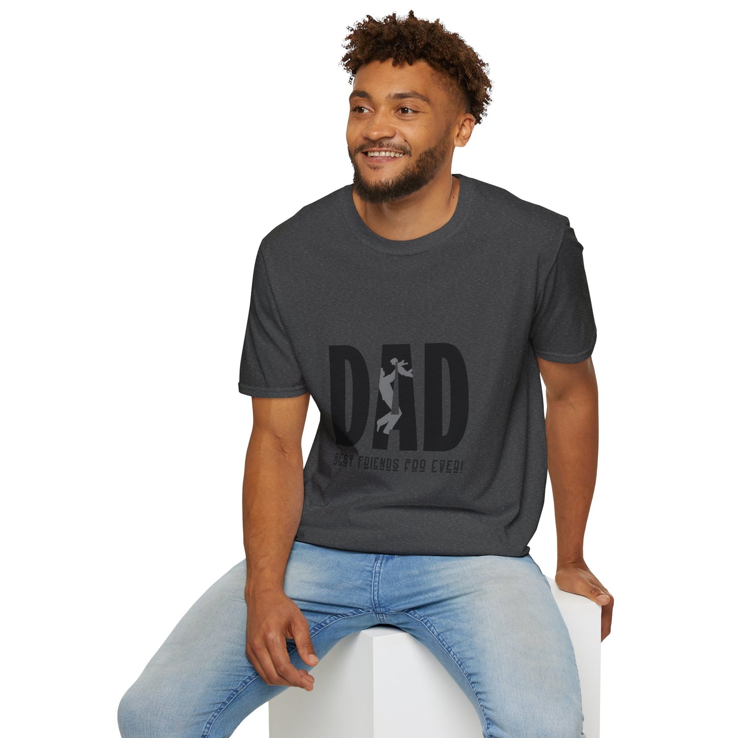 Dad Best Friend Tee — 'Best Friends For Ever' Graphic T-Shirt