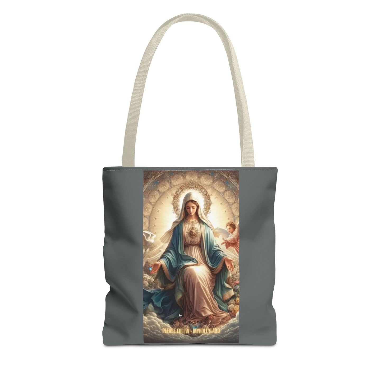 Mary Immaculate Tote Bag — Religious Virgin Mary Prayer Art Tote