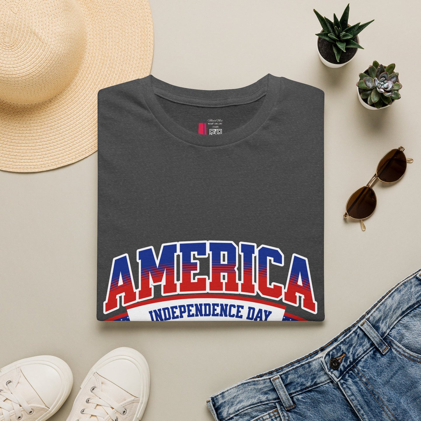 America Independence Day T-Shirt — Patriotic 4th of July Tee