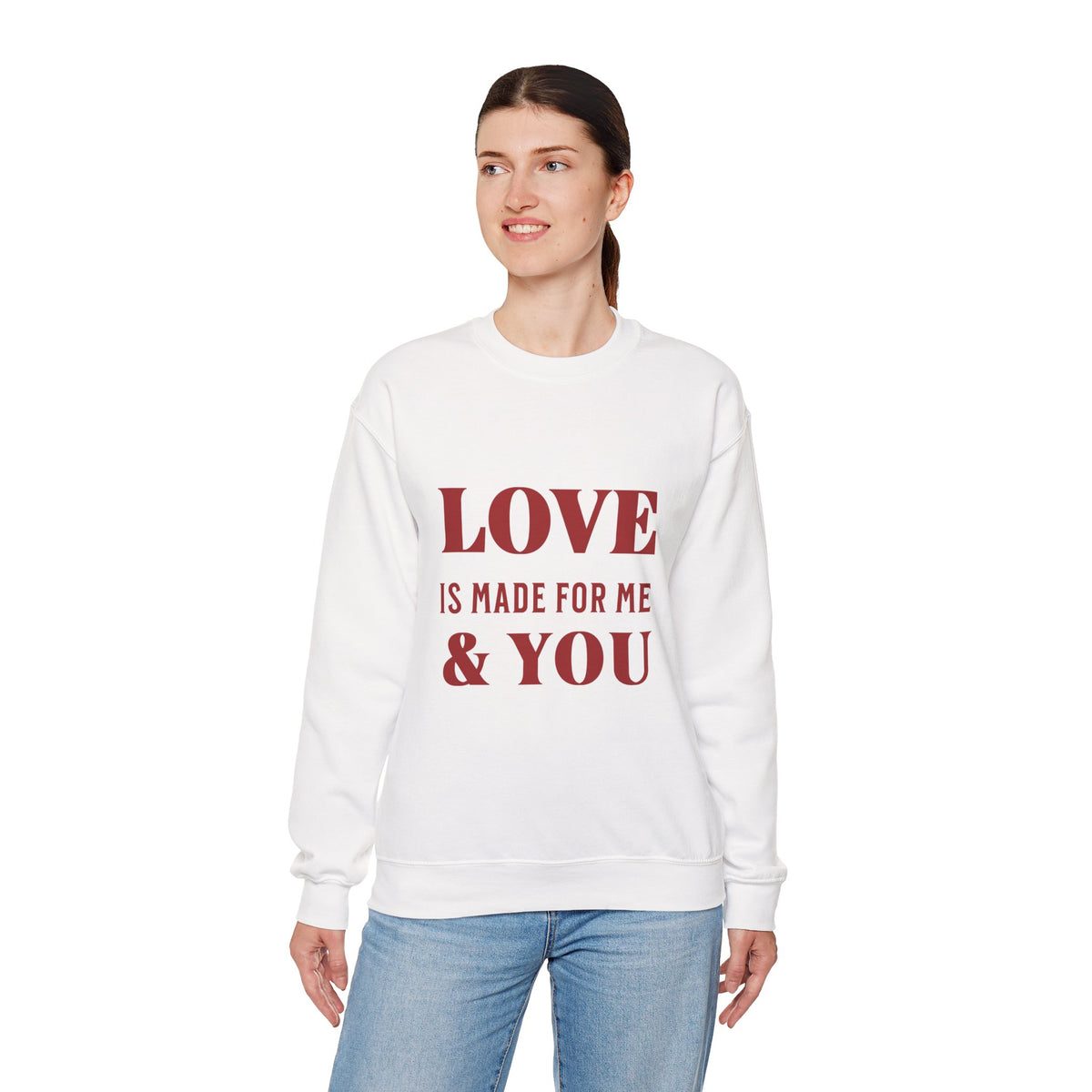 Valentine's Day Love Crewneck Sweatshirt