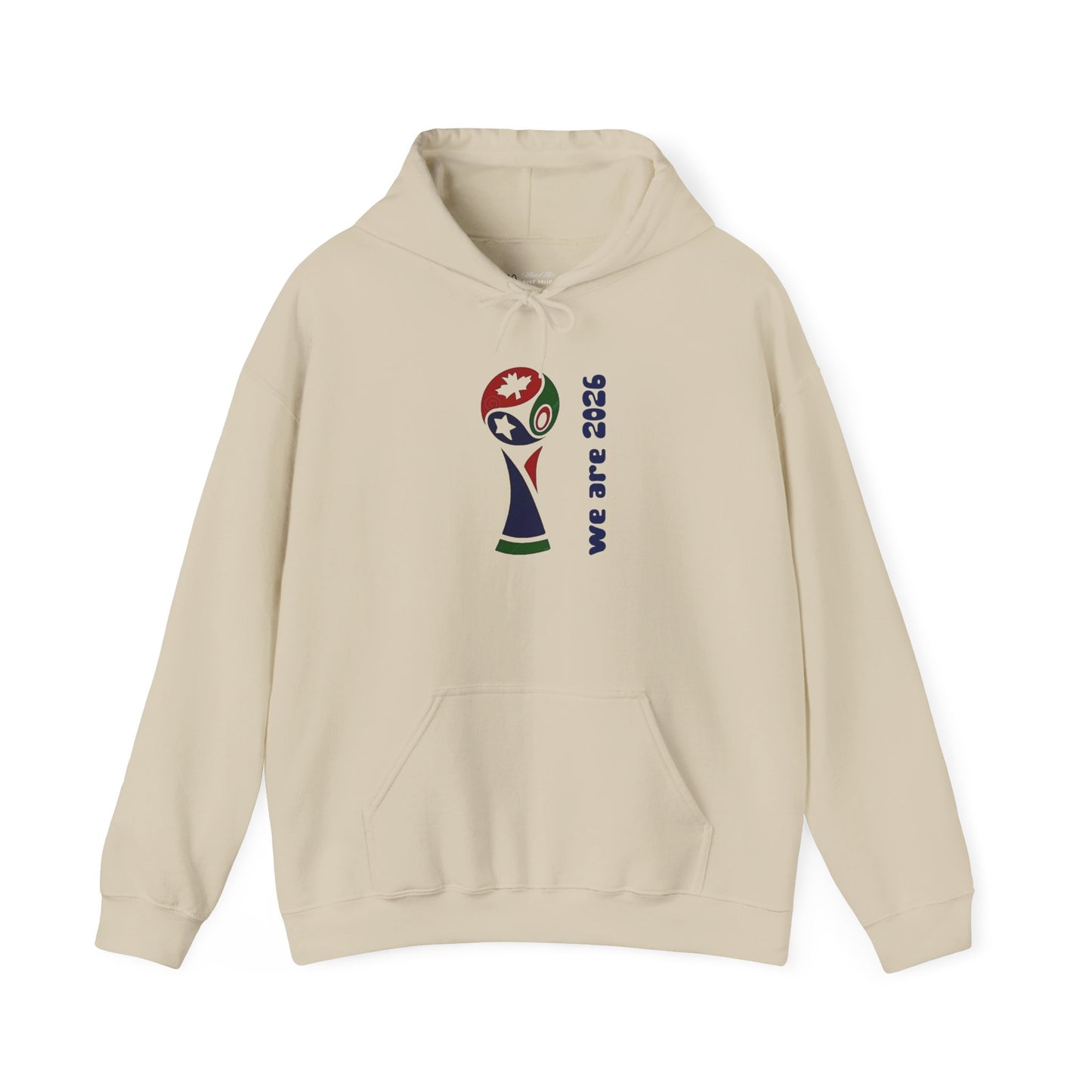 World Cup Trophy Hoodie – “we are 2026” Soccer Fan Sweatshirt